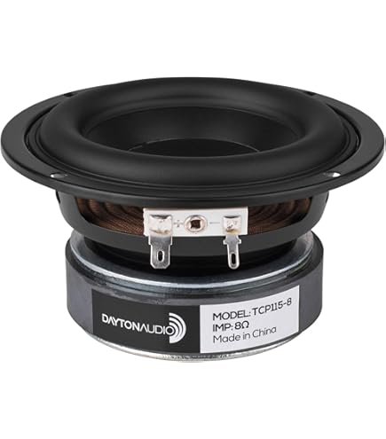 Amazon | 【国内正規品】Dayton Audio DS90-8 デザイナーシリーズ 9cm